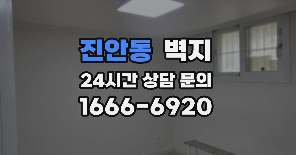 진안동 벽지