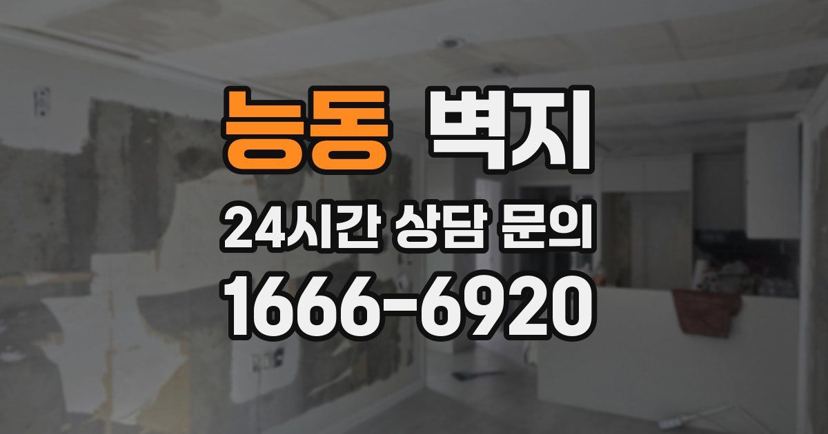 능동 벽지