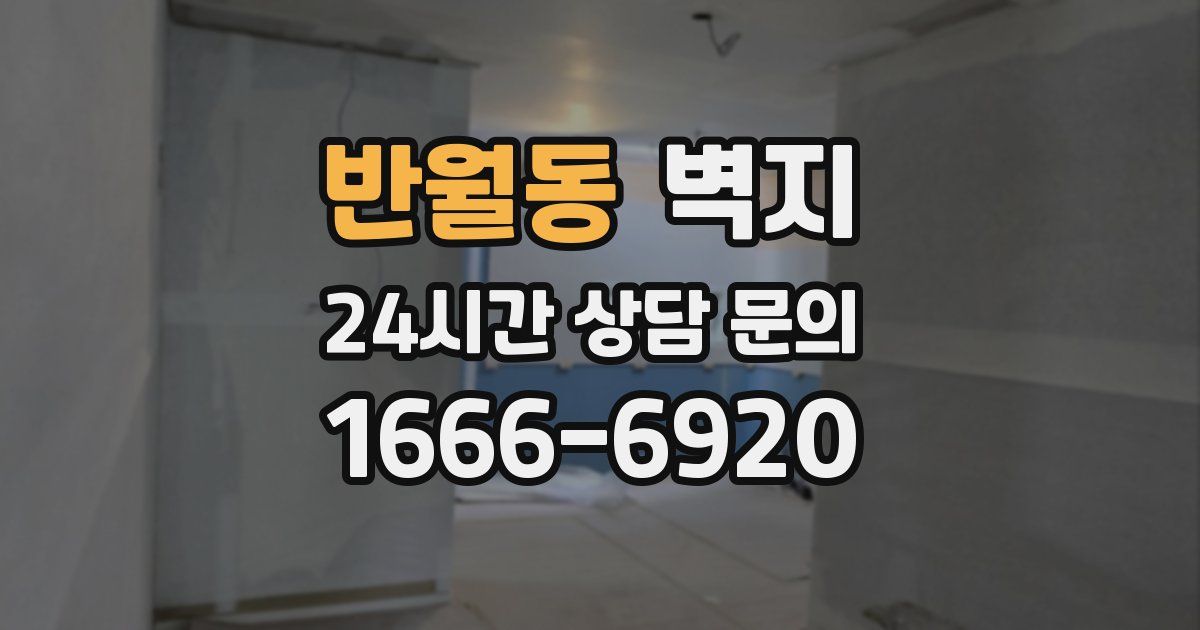 반월동 벽지