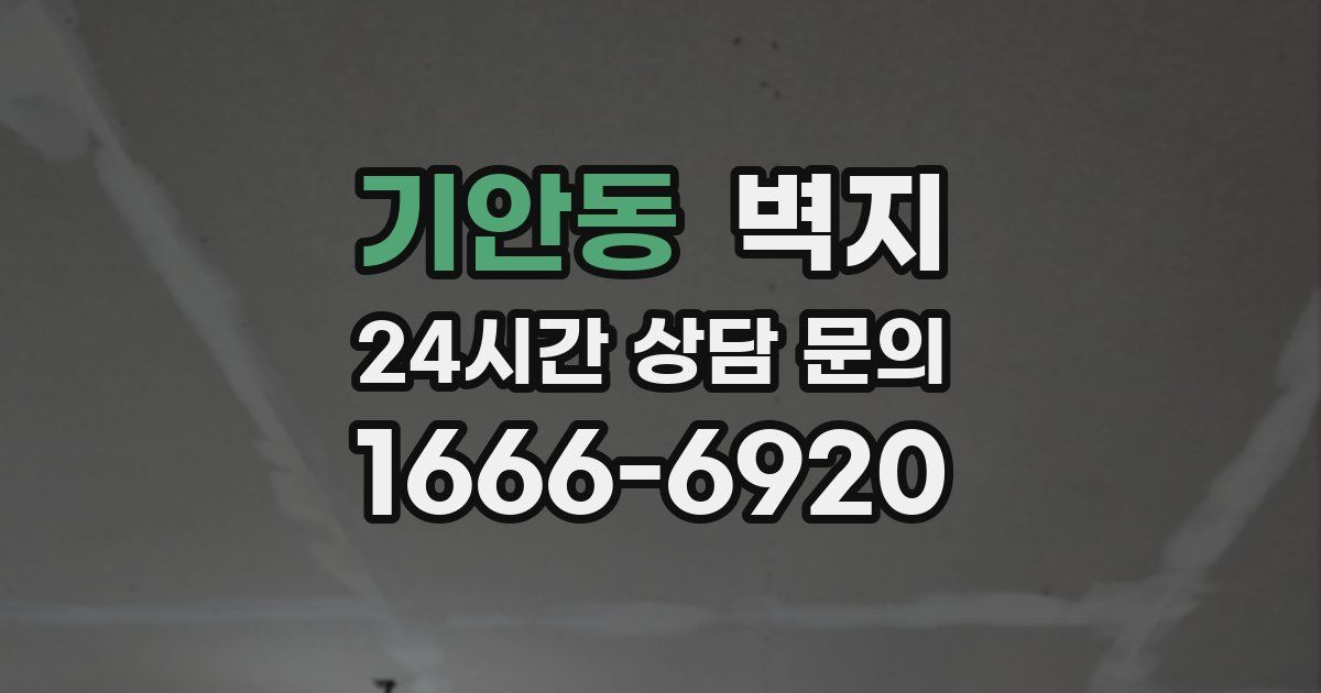 기안동 벽지