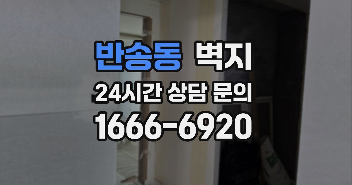 반송동 벽지