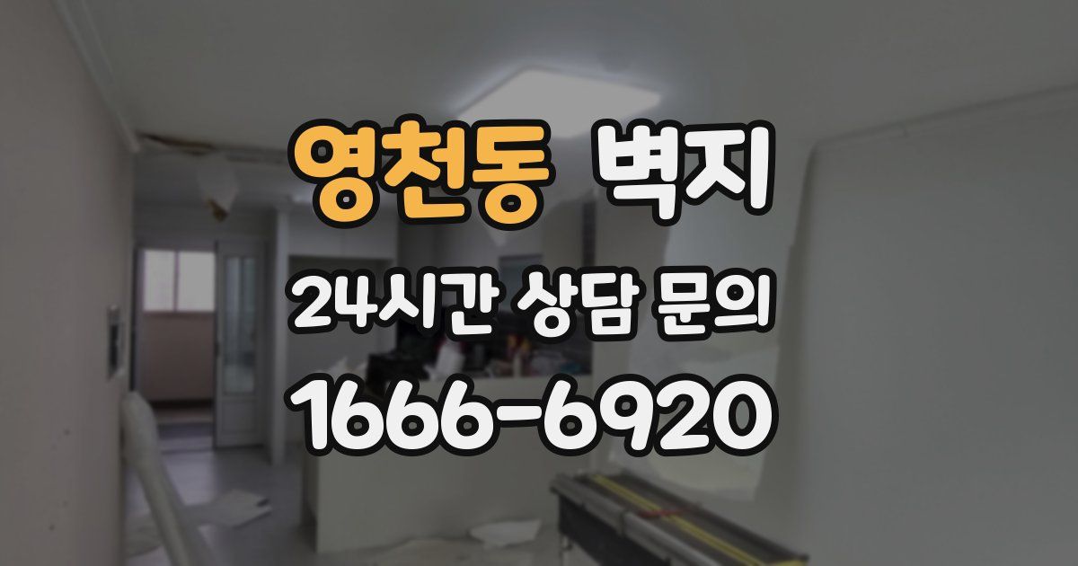 영천동 벽지