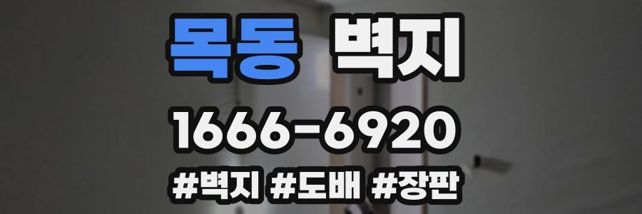 목동 벽지