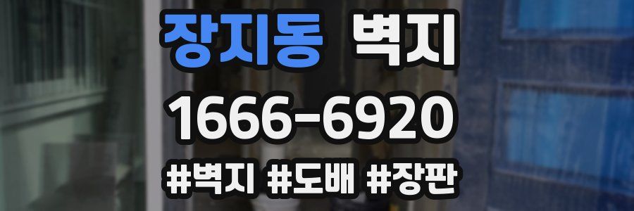 장지동 벽지
