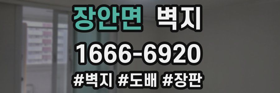 장안면 벽지