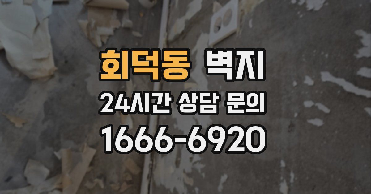 회덕동 벽지