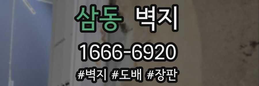 삼동 벽지