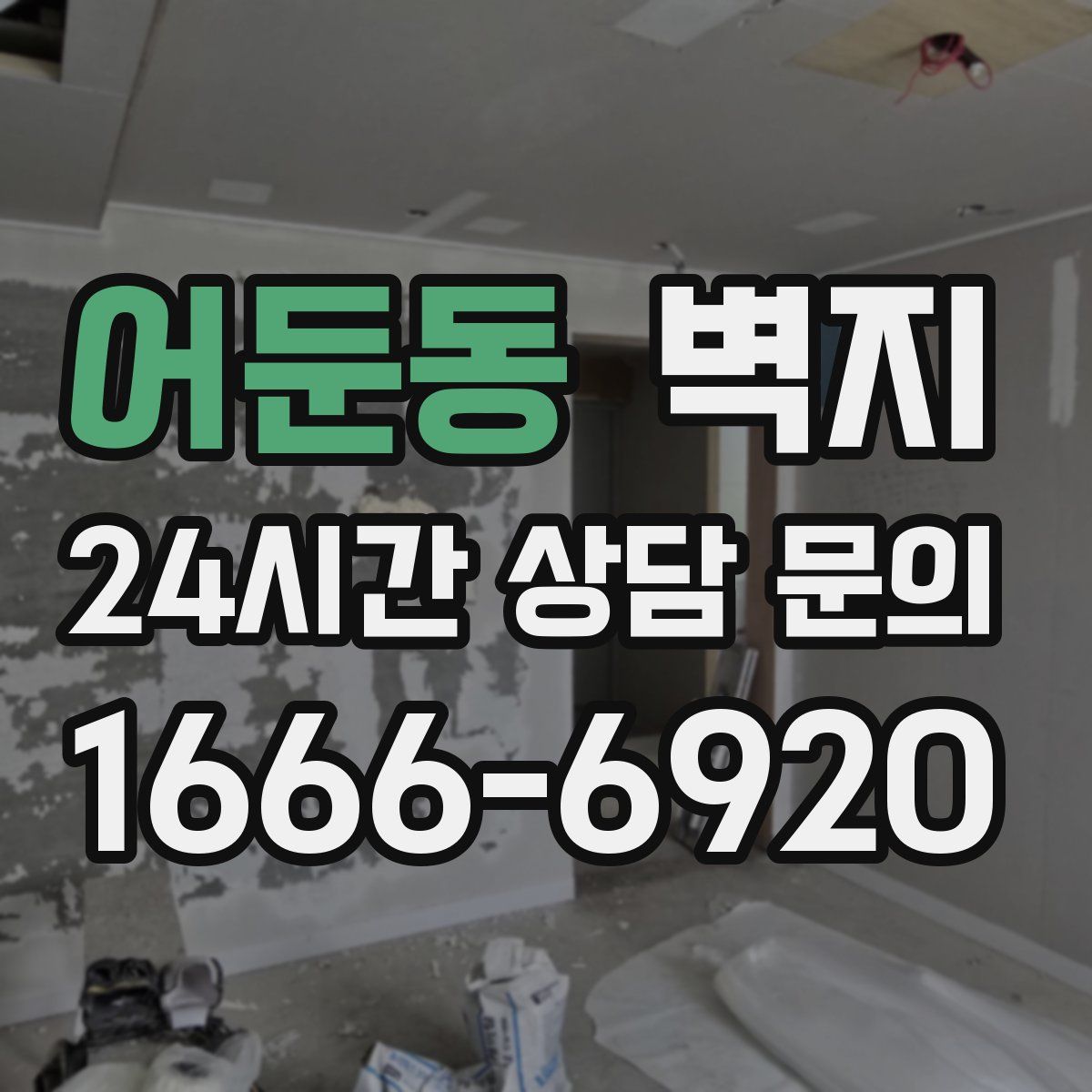어둔동 벽지