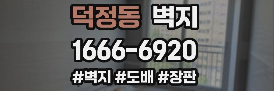 덕정동 벽지