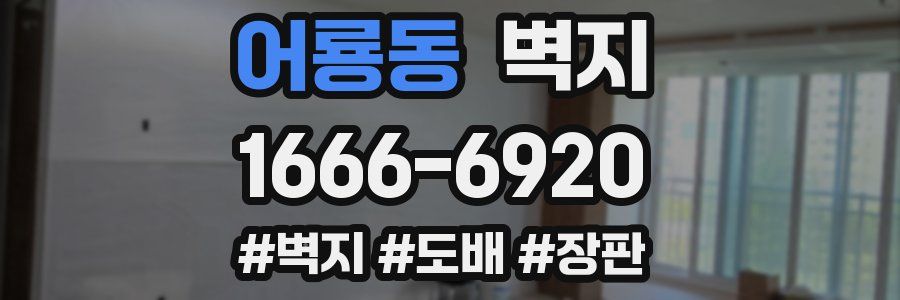 어룡동 벽지