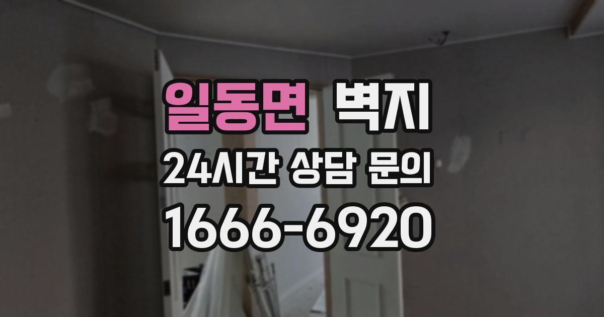 일동면 벽지