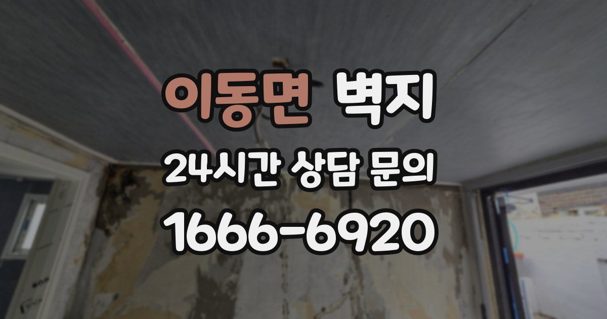 이동면 벽지