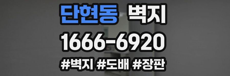 단현동 벽지