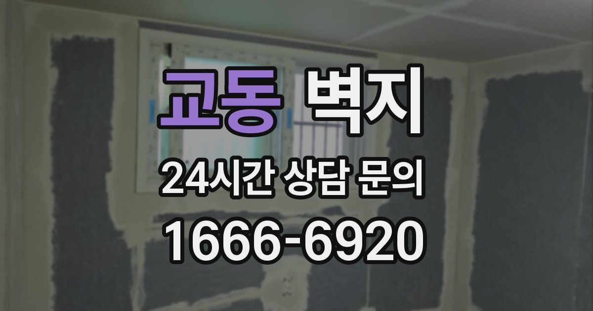 교동 벽지