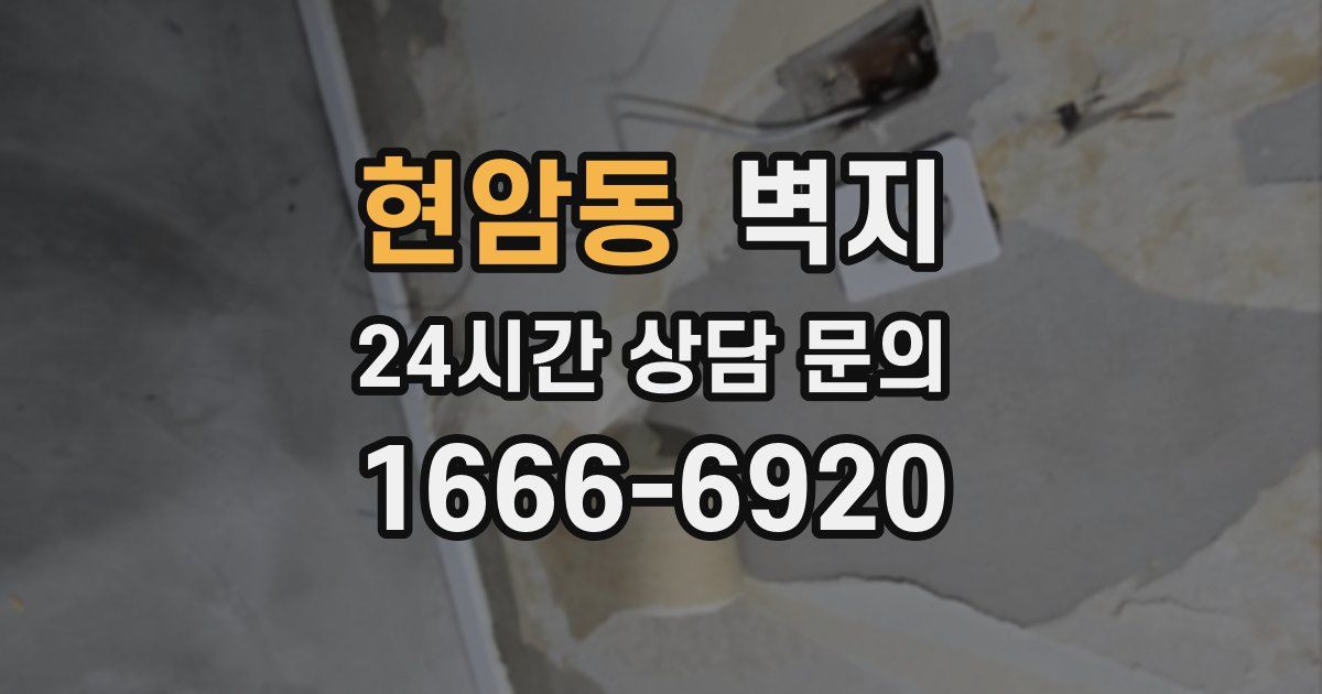 현암동 벽지