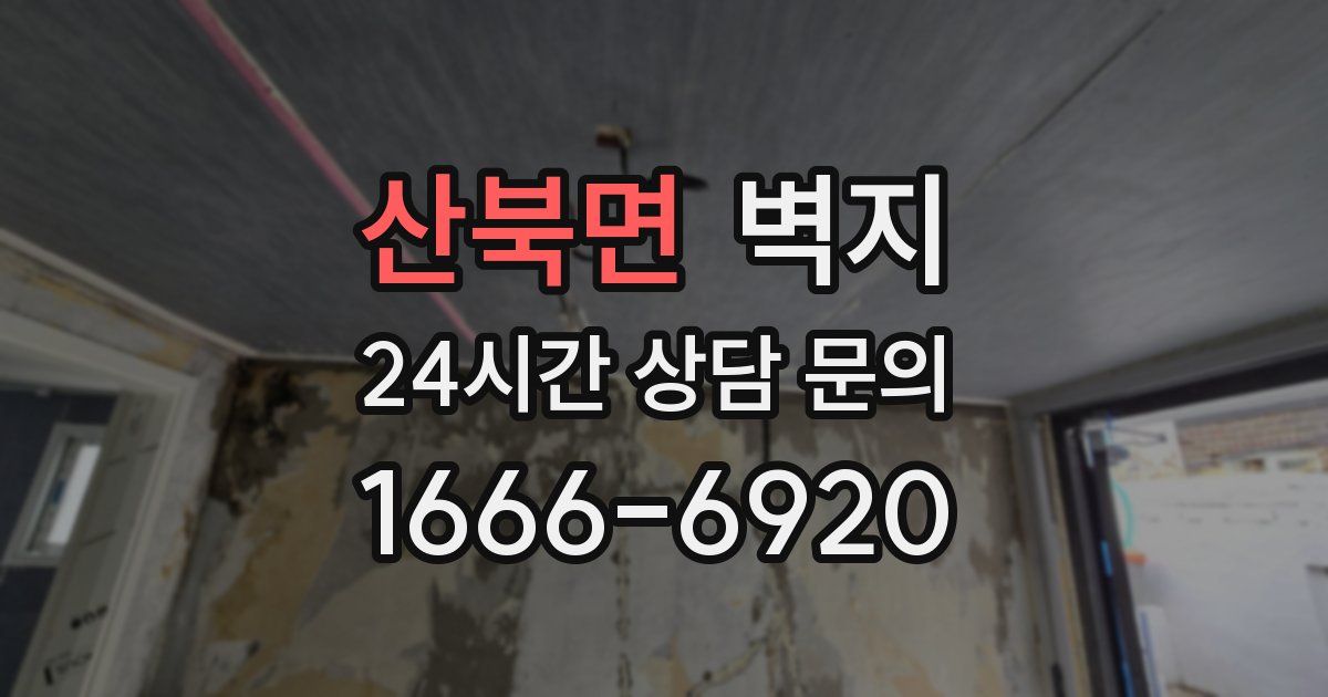 산북면 벽지