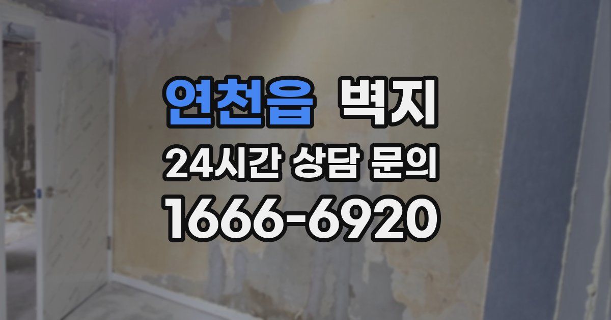 연천읍 벽지
