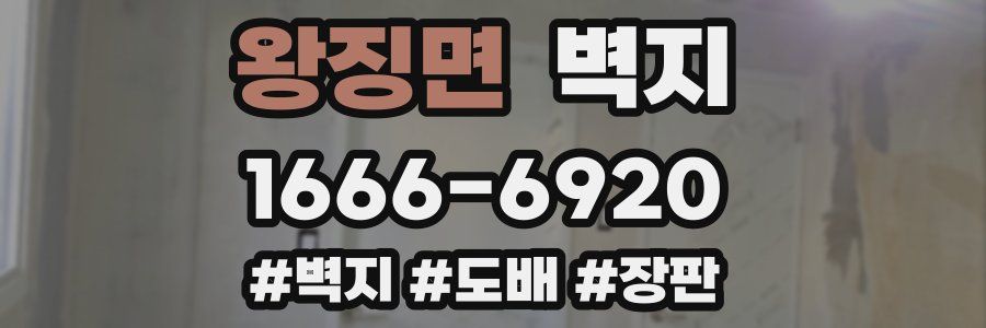 왕징면 벽지