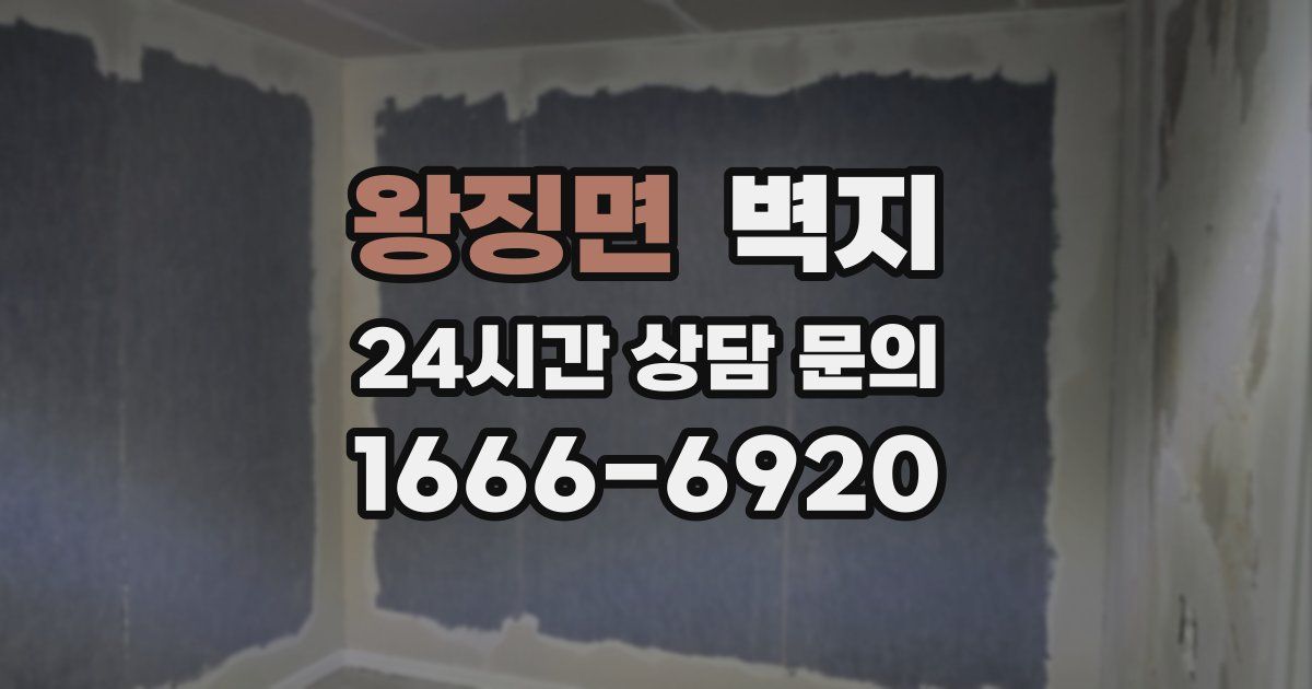 왕징면 벽지