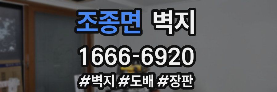 조종면 벽지