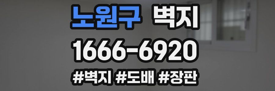 노원구 벽지
