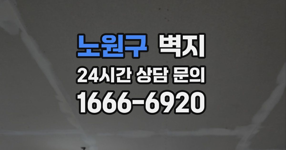 노원구 벽지