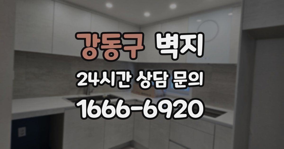 강동구 벽지