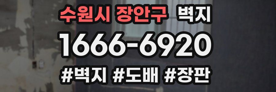 수원시 장안구 벽지