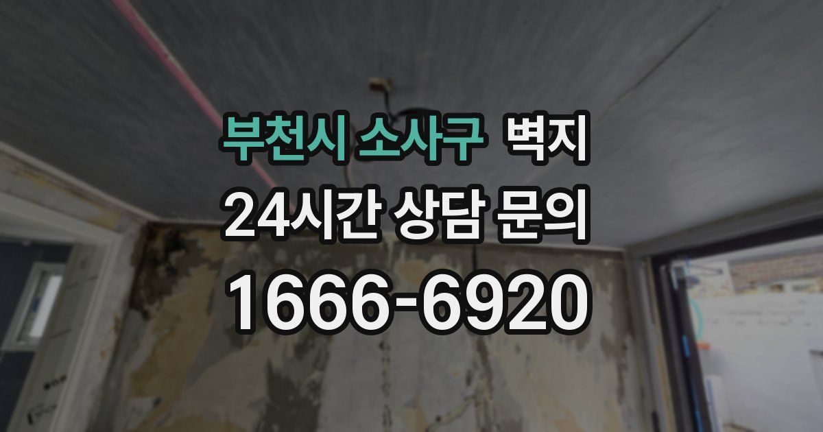 부천시 소사구 벽지