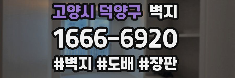 고양시 덕양구 벽지
