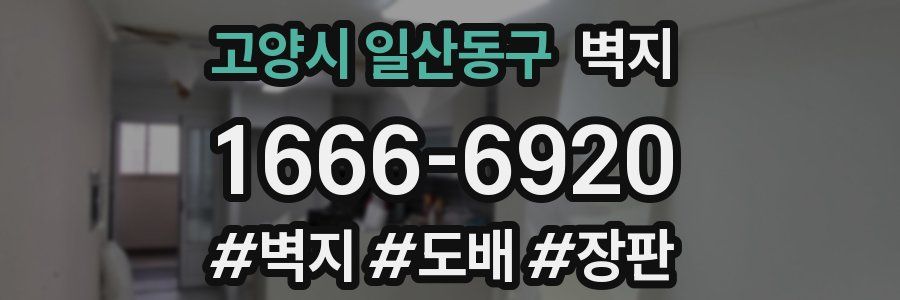 고양시 일산동구 벽지