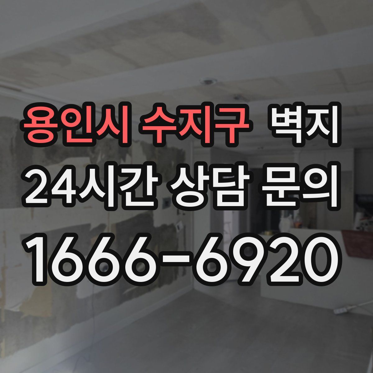 용인시 수지구 벽지