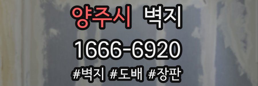 양주시 벽지