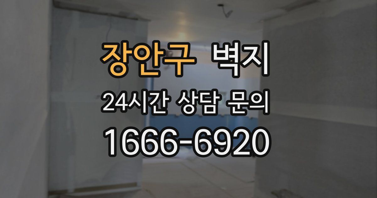 장안구 벽지