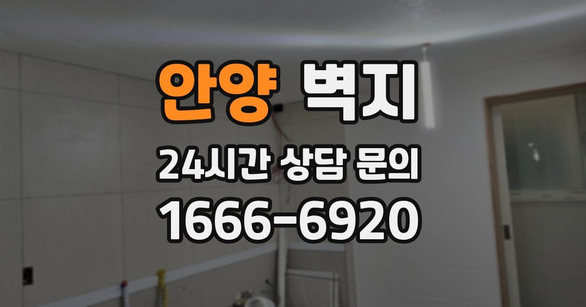 안양 벽지