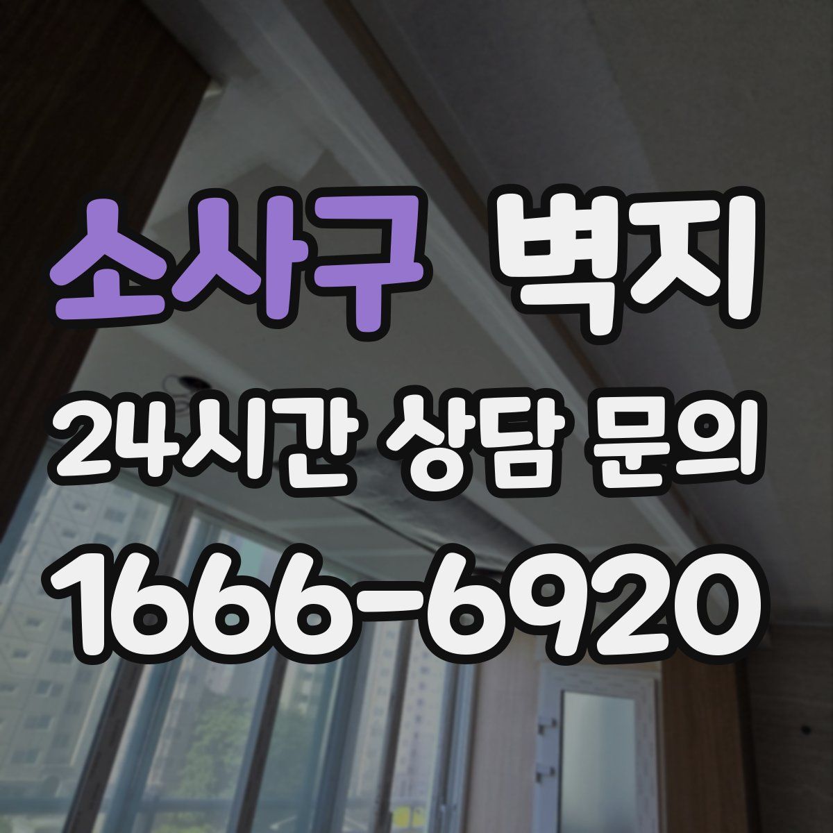 소사구 벽지