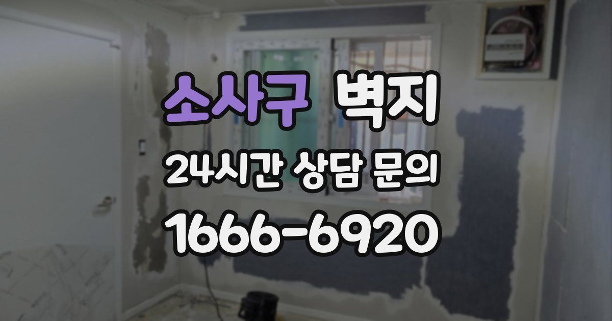 소사구 벽지