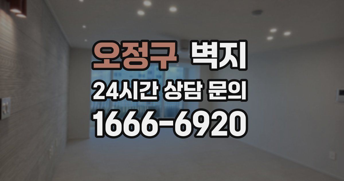 오정구 벽지