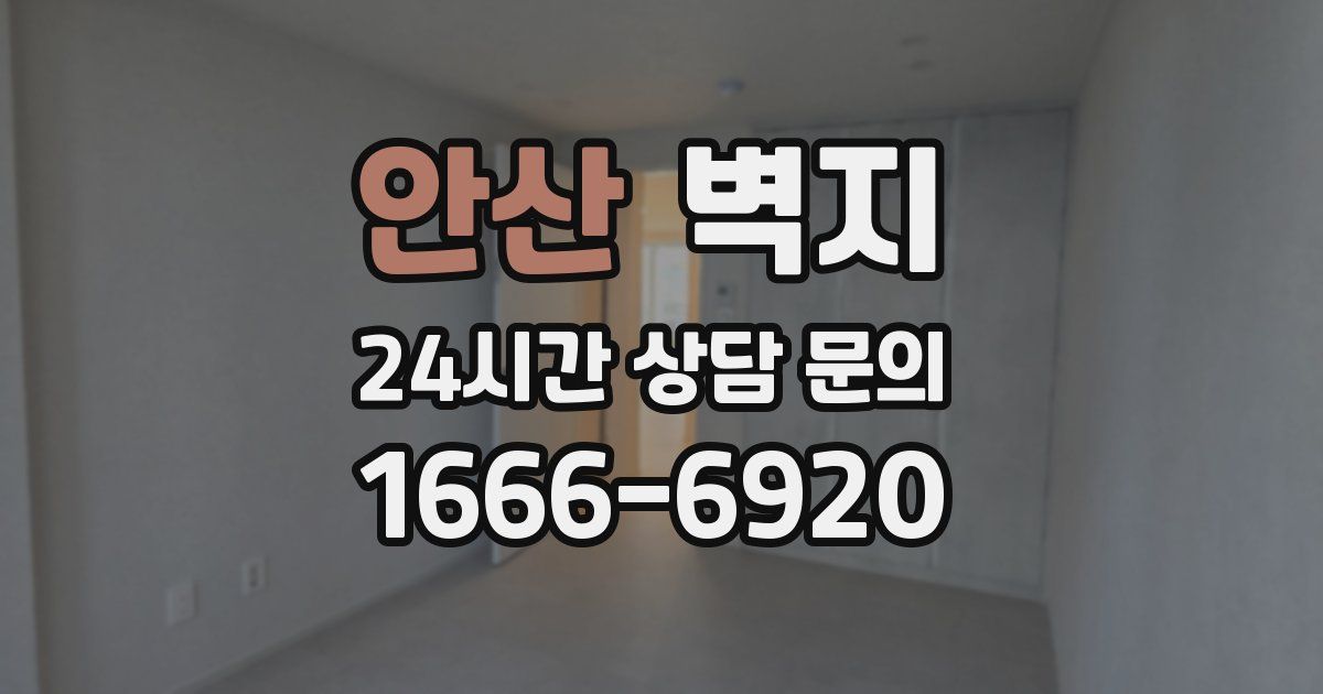 안산 벽지