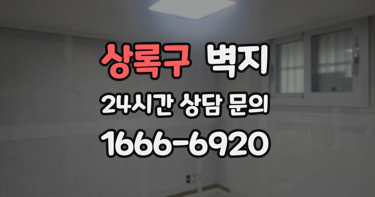 상록구 벽지