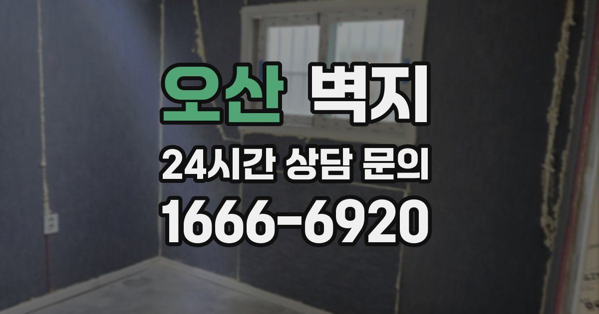 오산 벽지