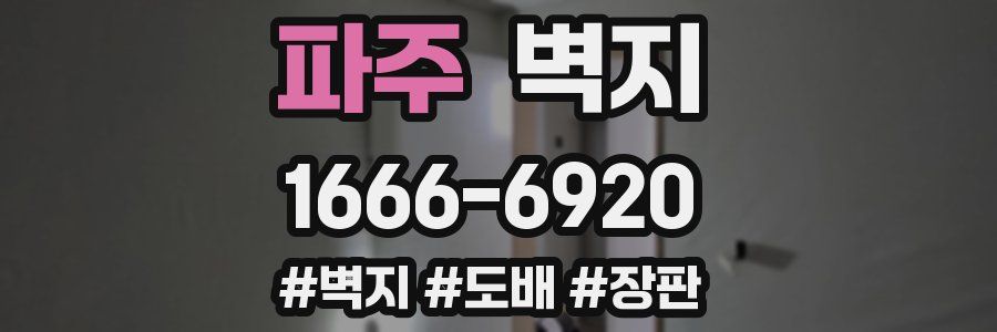 파주 벽지