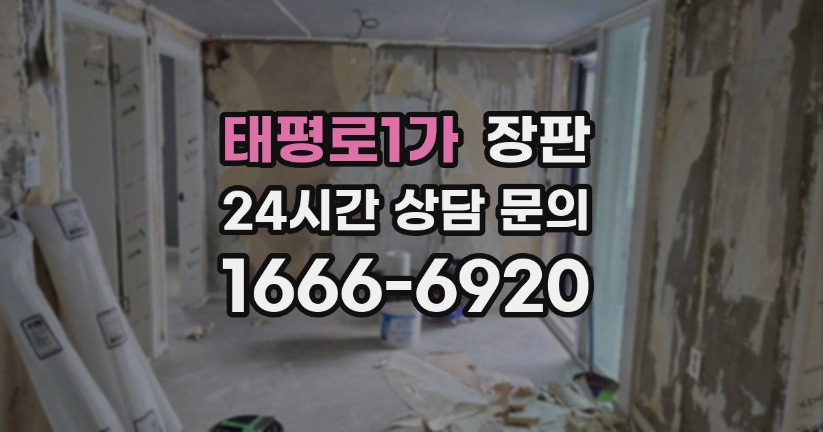 태평로1가 장판