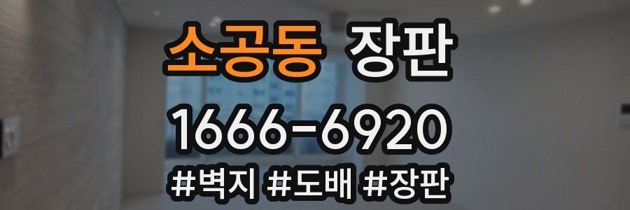 소공동 장판