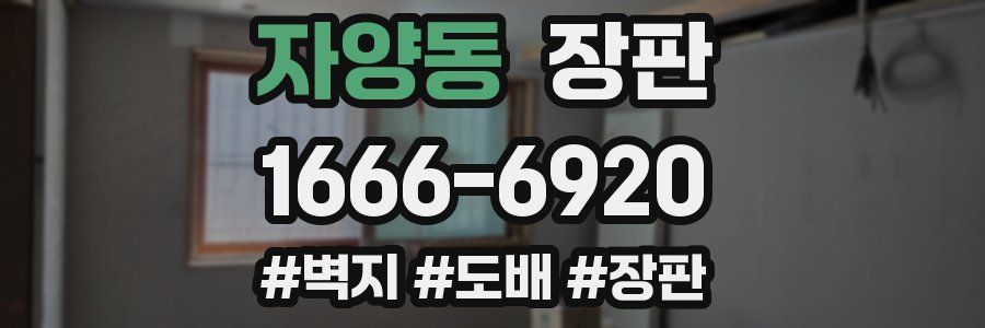 자양동 장판