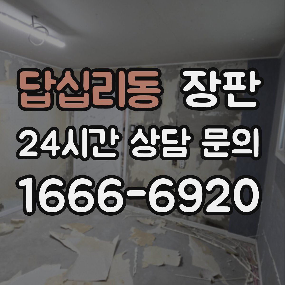 답십리동 장판