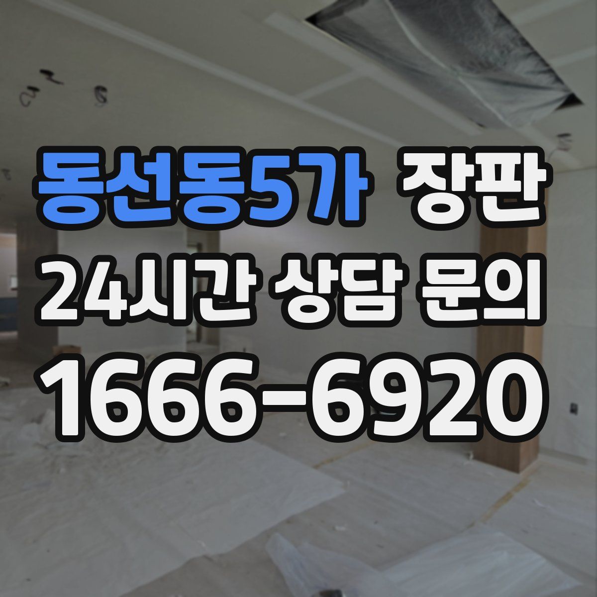 동선동5가 장판