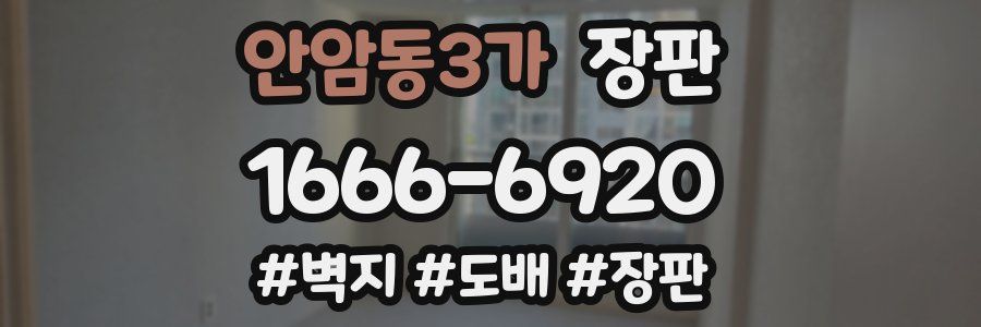 안암동3가 장판