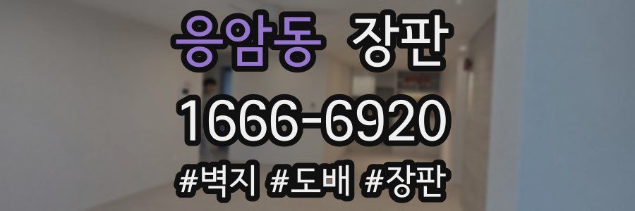 응암동 장판