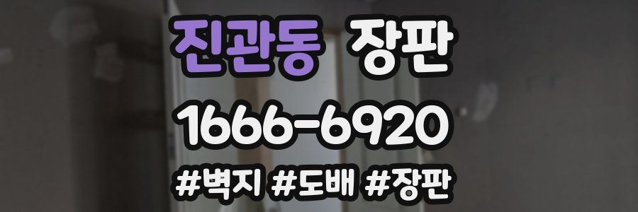 진관동 장판